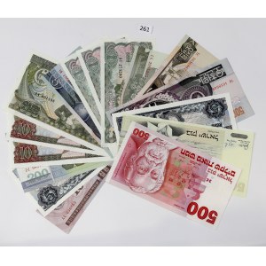 Zstaw banknotów świata - 16 egz.