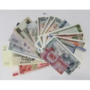 Zstaw banknotów świata - 16 egz.
