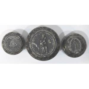 Europe, Set of dies for striking religious medallions