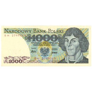 PRL, 1000 zlotys 1975 BH 2799069