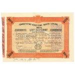 Lublin City Credit Society 500 zlotys 1927
