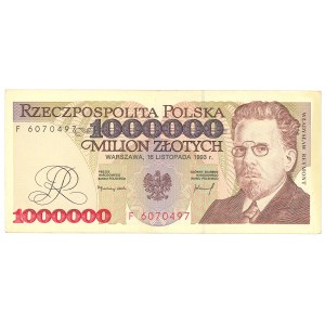 1 million zlotys 1993 F