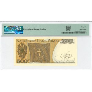 PRL, 500 złotych 1974 A - PMG 66 EPQ