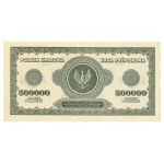 Second Polish Republic, 500,000 Polish marks 1923 F