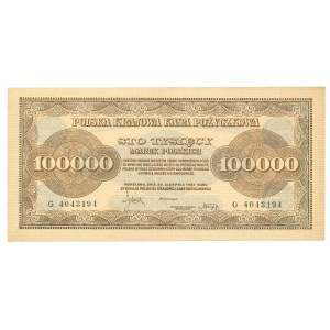 Second Polish Republic, 100,000 Polish marks 1923 G