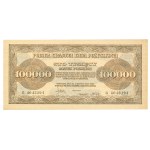Second Polish Republic, 100,000 Polish marks 1923 G