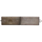 Pocket business card holder - silver