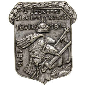 NKN, Strength and the Future Lie in Unity Badge, 1916