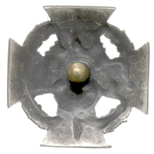 Second Polish Republic, Railway Guard Military Badge—miniature