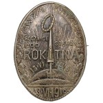 Poland, Commemorative Badge for the Anniversary of the Battle of Rokitna, 1916
