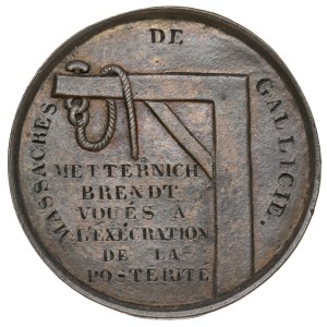 1846, Medaglia commemorativa del massacro di Galizia
