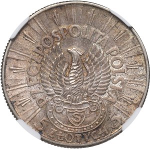 II Republic of Poland, 5 zloty 1934 Riffle Eagle - NGC MS62