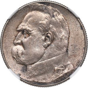 II Republic of Poland, 5 zloty 1934 Riffle Eagle - NGC MS62