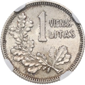 Lithuania, 1 litu 1925 - NGC MS64