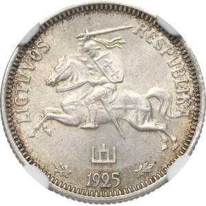 Lithuania, 1 litu 1925 - NGC MS64