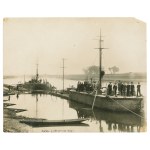 Second Polish Republic, Photograph of the Pinsk Flotilla—the monitors ORP Wilno and ORP Kraków in Kraków, 1926