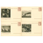 Second Polish Republic, Red Cross Postcard Set