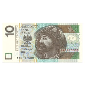 10 zlotys 2016 AW