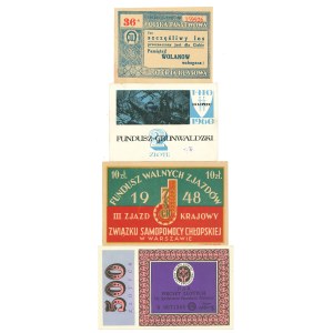 Poland, donations for social purposes - 4 pcs.