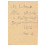 A contribution for the construction of the Children Palace in Katowice