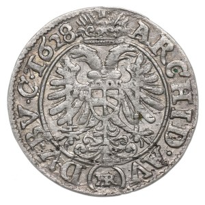 La Silésie sous le règne des Habsbourg, Ferdinand II, 3 kreuzer 1628 HR, Wrocław