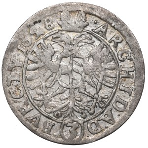 Austria, Ferdinand, 3 kreuzer 1628