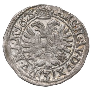 Austria, Ferdinand III, 3 kreuzer 1625, Prague