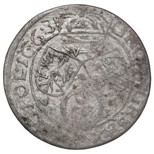 John II Casimir, 6 groschen 1663, Lviv