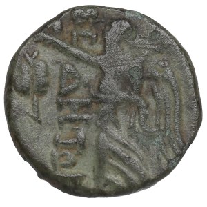 Greece, Pamphylia, Side Bronze - countermark