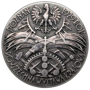 1929 Medal Powszechna Wystawa Krajowa Poznań - srebro