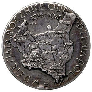 1929 Medal Powszechna Wystawa Krajowa Poznań - srebro