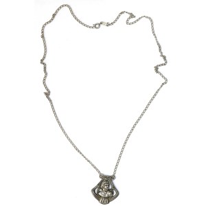 Poland, Tadeusz Kościuszko Patriotic Pendant - Silver