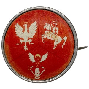 Polska, Odznaka patriotyczna z herbem trójpolowym