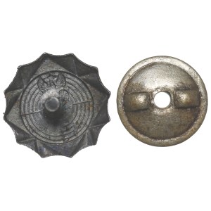 Second Polish Republic, Silver Rifleman's Badge - miniature
