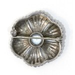Designer brooch - silver