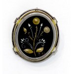 Mourning brooch