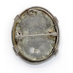 Mourning brooch