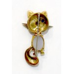 Original "Blinking Cat" Brooch