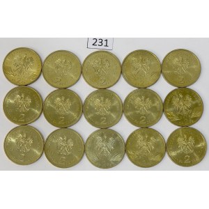 III Repubblica Polacca, Set da 2 złoty 2014 GN