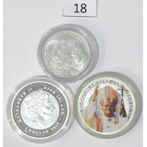 Set of Silver Coins and Medals