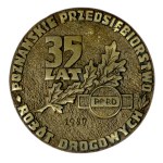 1987, Medal Commemorating the 35th Anniversary of the Poznań Road Works Society