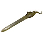 Letter opener with an elephant