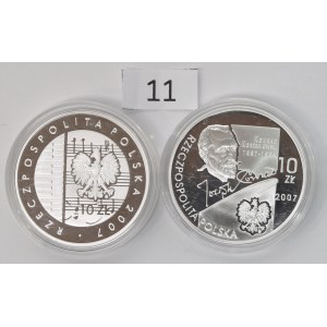 Terza Repubblica Polacca, Set da 10 zloty 2007