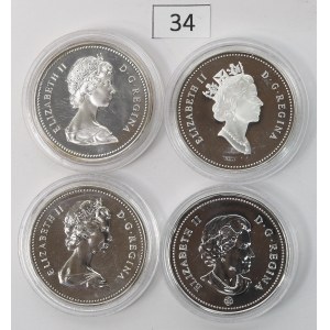 Canada, Dollar Set 1975-2008