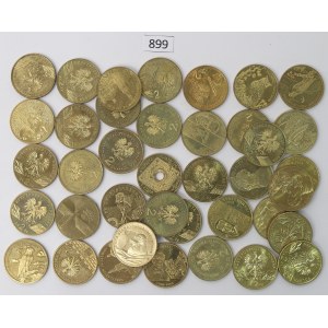 Terza Repubblica Polacca, Set di 2 monete d'oro GN
