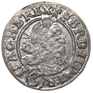La Silésie sous le règne des Habsbourg, Ferdinand II, 3 kreuzer 1629 HR, Wrocław