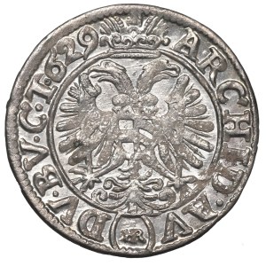 La Silésie sous le règne des Habsbourg, Ferdinand II, 3 kreuzer 1629 HR, Wrocław