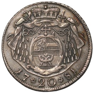 Austria, Salzburg, Bishopic of, 20 kreuzer 1781