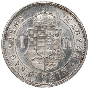 Węgry, Franciszek Józef, 1 forint 1883