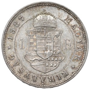 Węgry, Franciszek Józef, 1 forint 1887